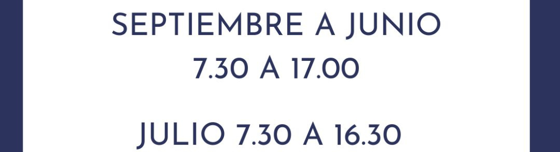 Horario Escolar